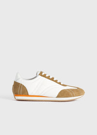 The Sport Sneaker white/tan