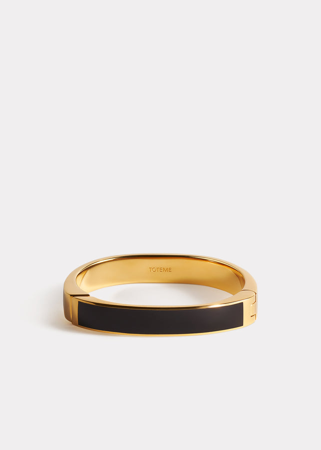 Signature bracelet black/gold