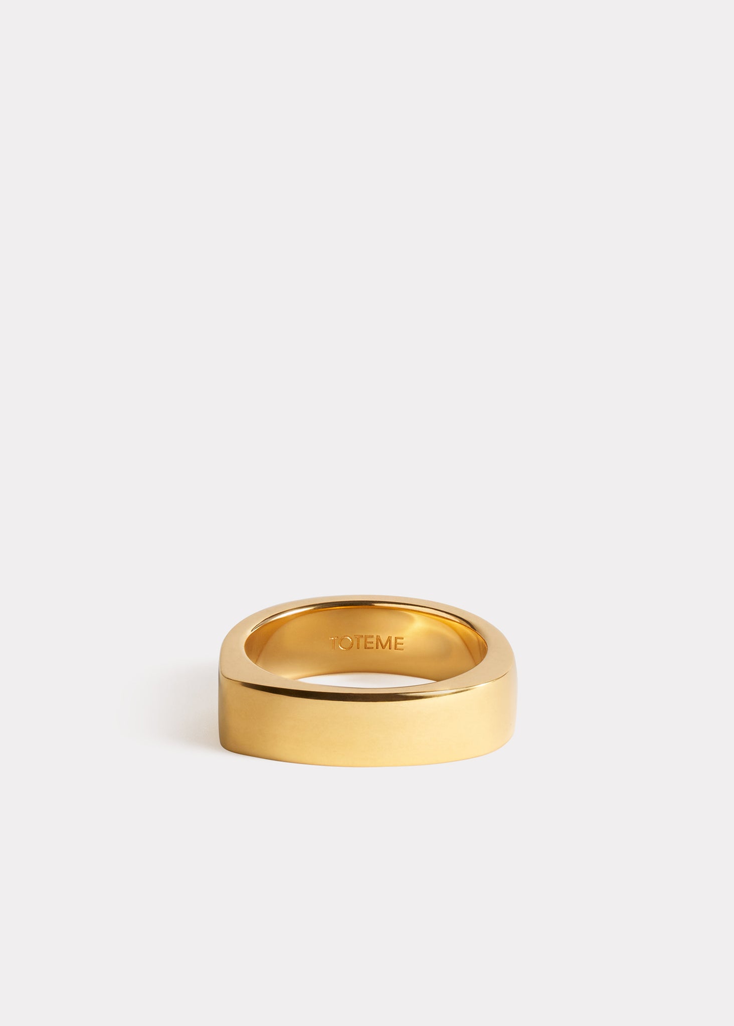 Signature ring gold