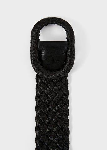 Slim braided fabric belt – TOTEME